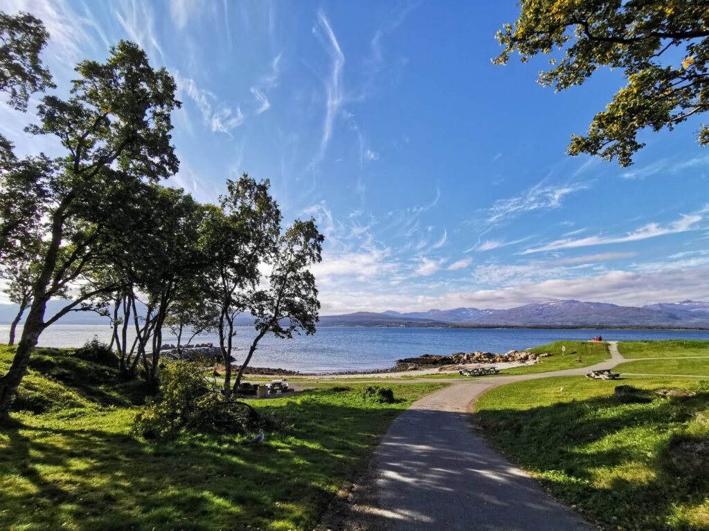 Tromso southern beach