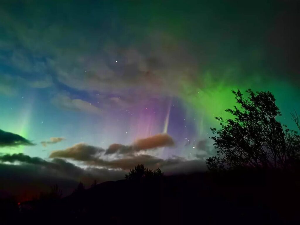 トロムソで鑑賞したオーロラ