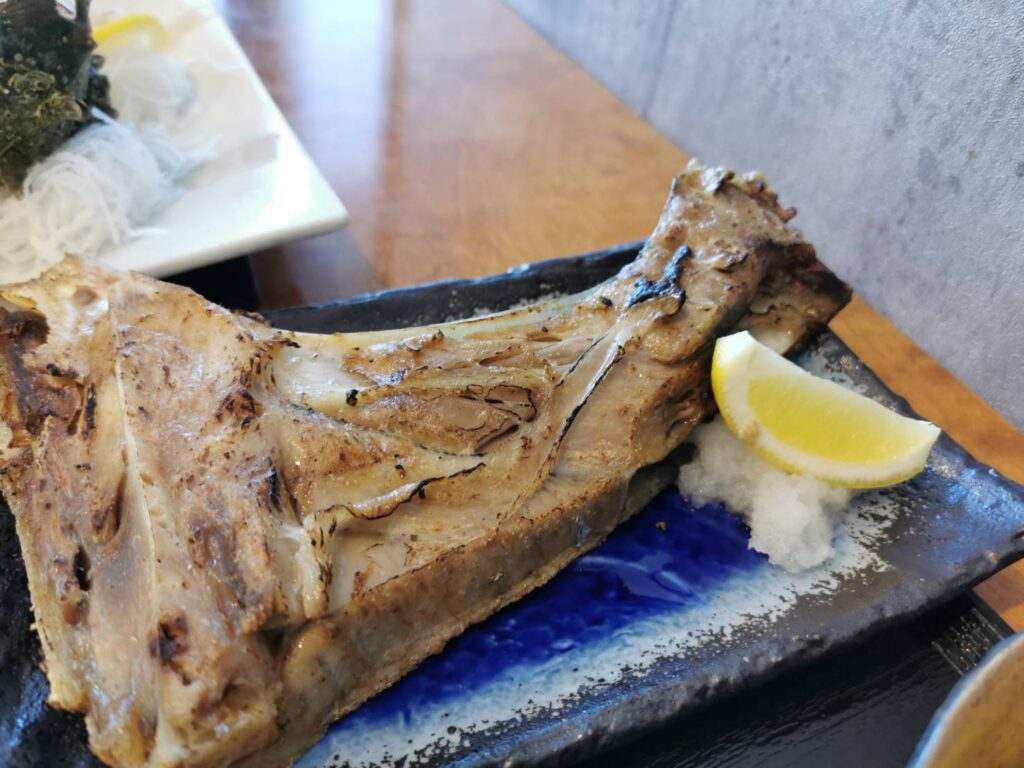 マグロのカマ焼き