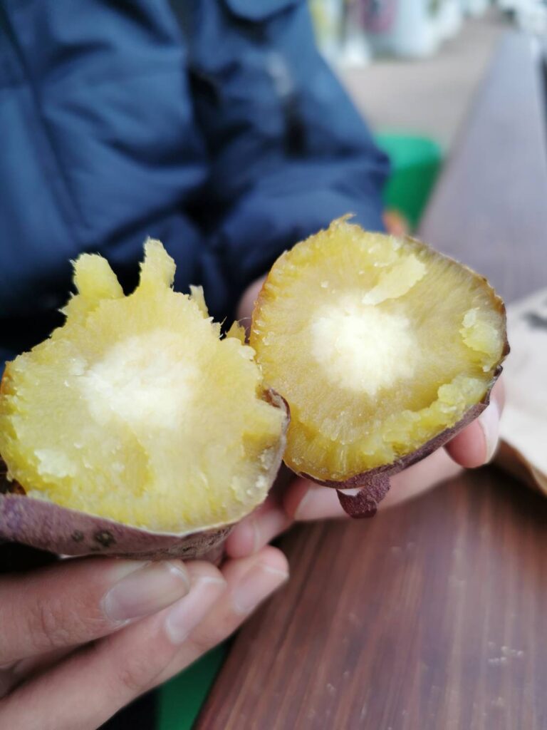 蜜たっぷりの焼き芋