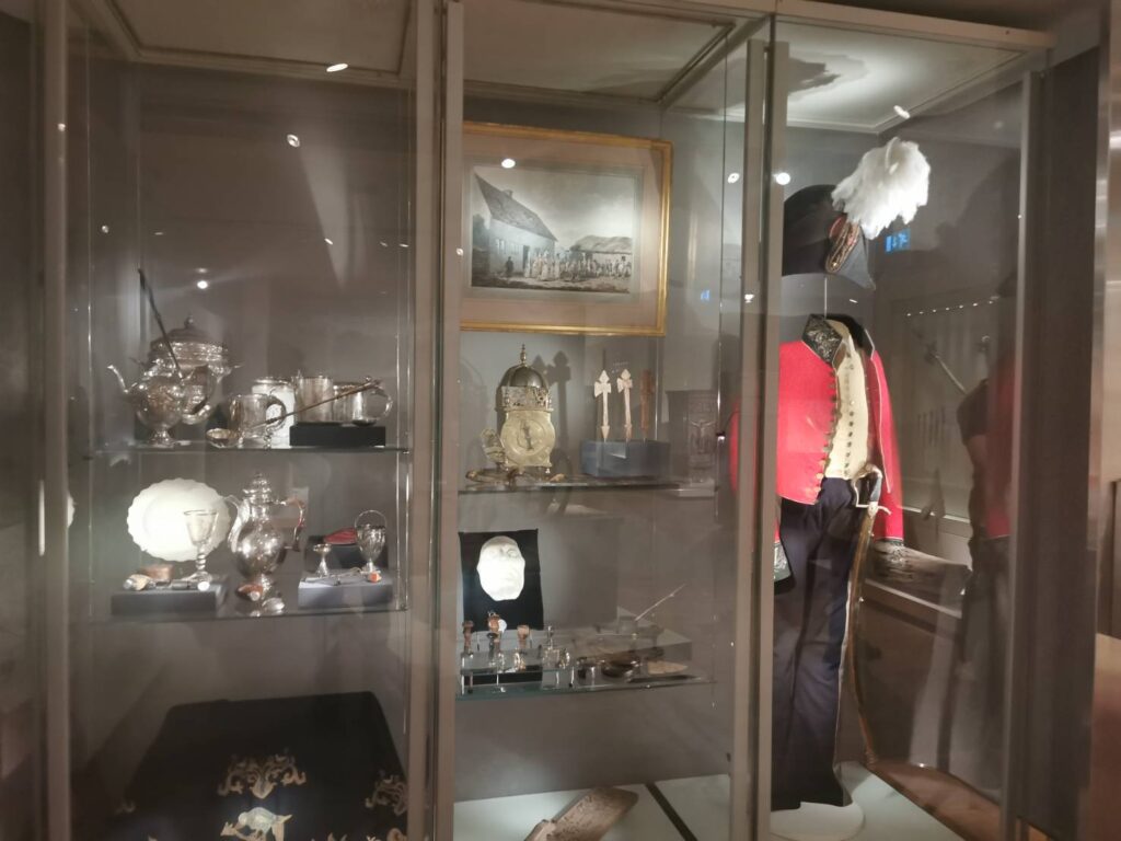 軍服の展示