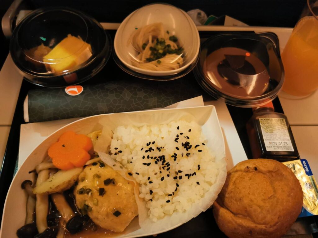 ターキッシュエアラインズの機内食