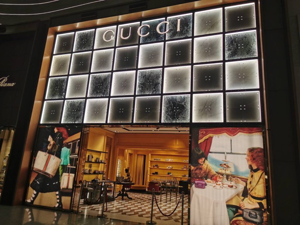 GUCCIの外観