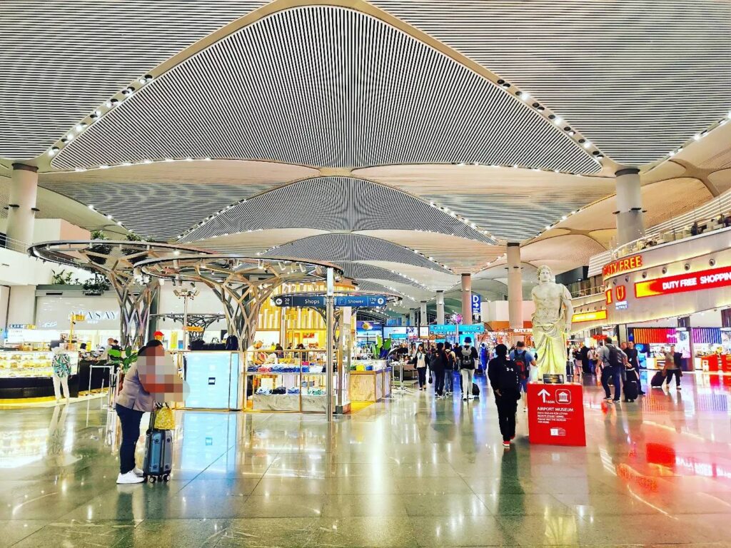 イスタンブール空港の様子