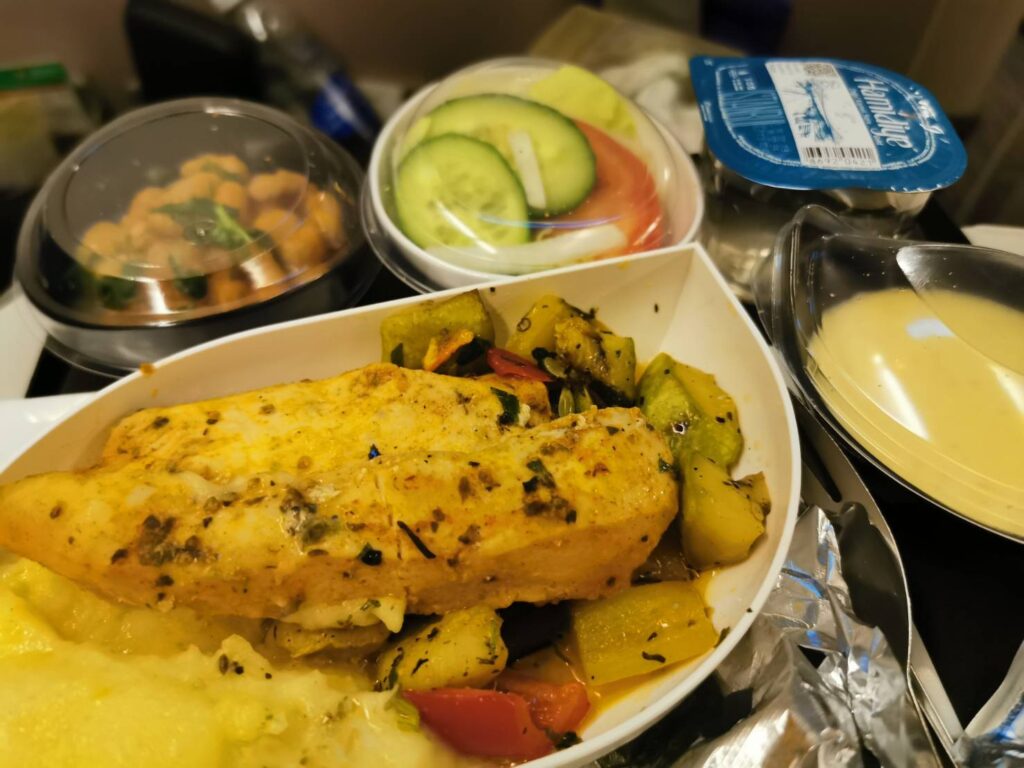 ターキッシュエアラインズの機内食