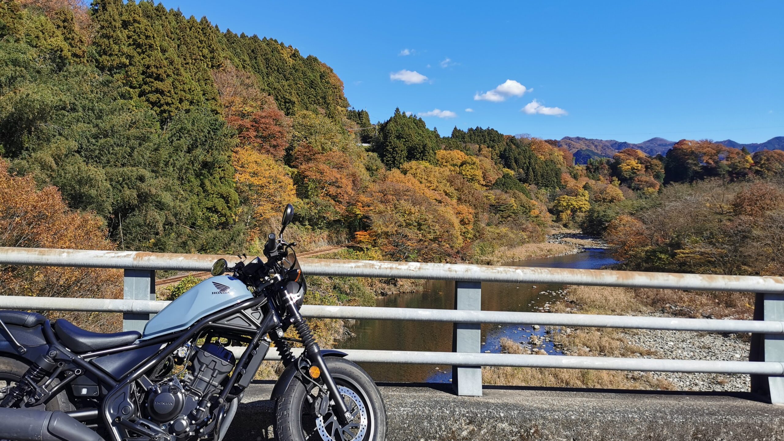 【渡良瀬・日光】レブル250で行く！11月の紅葉ツーリング！