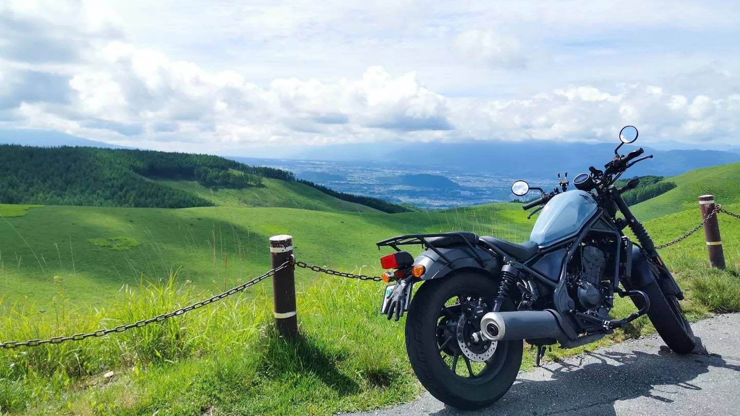 rebel250で行く6月のビーナスライン！女神が微笑んだ霧ヶ峰ツーリング